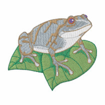 Spring Peeper Embroidered Shirt
