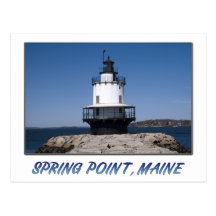 Spring Point, Maine Postcard