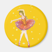 Spring Recital Ballerina Magnet