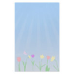 Spring Scene Stationary Customized Stationery
