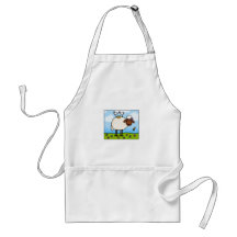 spring sheep apron