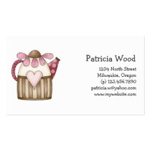 Spring Things · Pitcher Business Cards