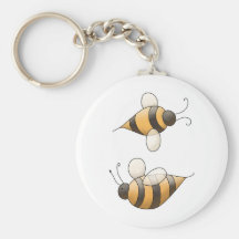 Spring Time · Bees Key Chains