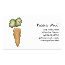 Spring Time · Carrot Business Card Templates