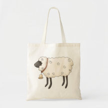 Spring Time · Sheep Canvas Bag