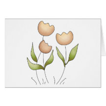 Spring Time · Tulips Greeting Card