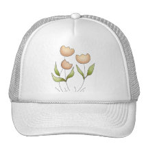Spring Time · Tulips Mesh Hat