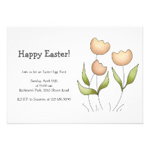 Spring Time · Tulips Personalized Invites