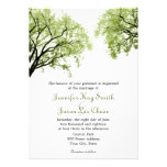 Spring Trees 2- Wedding Invitations invitations