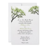 Spring Trees Wedding Invitation