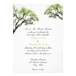 Spring Trees Wedding Invitation invitations