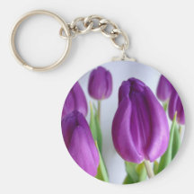 Spring Tulip Key Chain - Affordable!