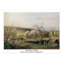 Spring View Village Post Card