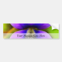 Spring Violet - Purple Power! Bumper Sticker