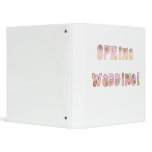 Spring Wedding Avery Binder