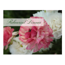 Spring Wedding Rehearsal Dinner Invitation Cards Post Cards