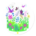 Spring Wildlife Scene Stickers
