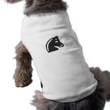 Springer schwarz weiss knight black white hund t-shirt