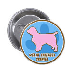 Springer spaniel à la mode de Gallois Pin's Avec Agrafe