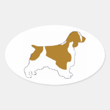 springer spaniel de gallois adhésifs