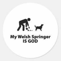 Springer spaniel de Gallois Autocollant