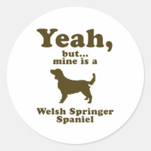 Springer spaniel de Gallois Autocollants