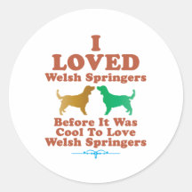 Springer spaniel de Gallois Autocollants