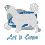 Springer spaniel de Gallois de flocon de neige Sweatshirt
