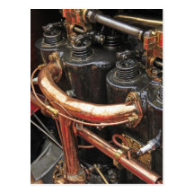 Springs and Spark Plug Post Card