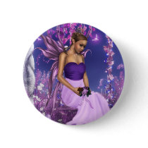 Spring's Fairy Bride Pinback Buttons