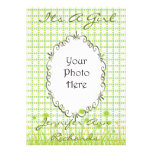 Springtime Birth Announcement