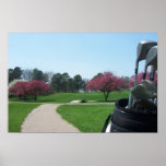 Springtime Golfing Print