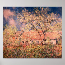 Springtime in Giverny by Claude Monet Print
