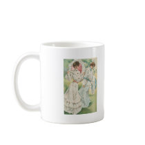 Springtime Victorian Ladies Coffee Mugs