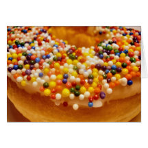 Sprinkle Donut Card