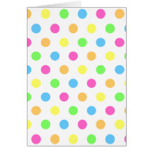 Sprinkle Dot Card