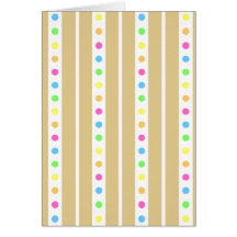 Sprinkle Stripe Cookie Card
