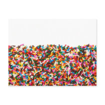 Sprinkles-Filled Postcard