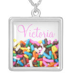 Sprinkles Name Necklace