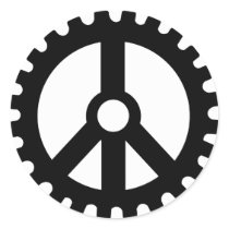 Sprocket of Peace-Sticker