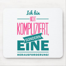 Spruch_Kompliziert_2c.png Tapis De Souris