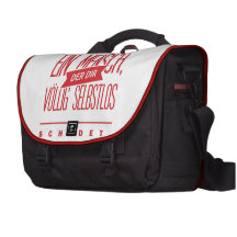 Spruch_Selbstlos_mono.png Laptop Commuter Bag