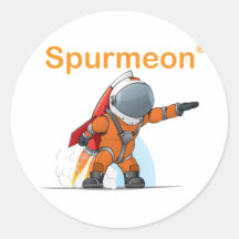 Spurmeon rocket man stickers