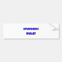 Spurriers Rule! Bumper Stickers