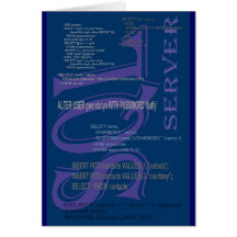 SQL Server Greeting Cards