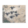 Squadron of F-22's Postcard