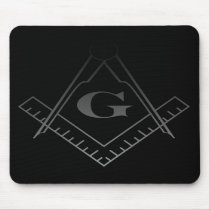 Square and Compass Mousepad