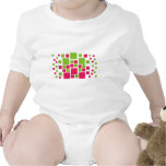 Square Design Art Lime Green / Hot Pink