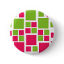 Square Design Art Lime Green / Hot Pink