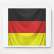 square german flag draped mouse pads